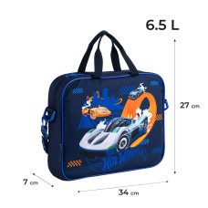Портфель А4 на блискавці "Kite" /HW25-589/ 1 від., 589 Hot Wheels (1/25)