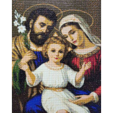 Алмазна мозаїка "Go to art" /188785/ "Свята родина" 40*50см на підрамнику