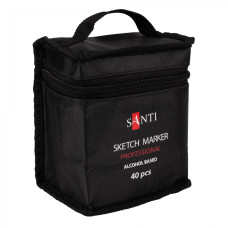 Набір скетч маркерів "Santi" /390778/ 40 кол. спиртові, у сумці (1/18)