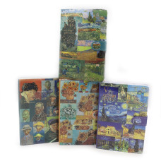 Блокнот А6/112арк "JO" /9501-15/ на кнопці "Картина" мікс Блокнот А6/112арк "JO" /9501-15/ на кнопці "Картина" мікс