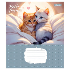 Зошит уч. "1B" 12арк.// /768068/ "Pets Frinds" (25/500)