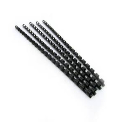 Пружина пластик "JO" /BS8516BK/ d=8мм, А4, 40арк., чорна (100)