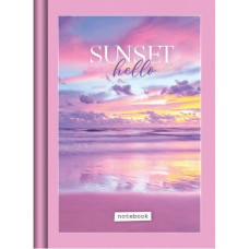Блокнот А6/176арк. "Рюкзачок" /ТП-10/ «SUNSET», тв. лам.обкл., # 60г/м2, мікс (1/10)