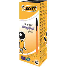 Ручка кулькова "BIC" Orange /1199110114/ чорна  (20/100/1000)