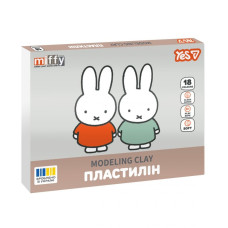 Пластилін 18 кол. 360г "Yes" /540721/ Miffy (1/14)