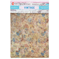 Папір для пакування подарунків та декупажу "Santi" /952485/ Vintage, 2 арк. 40*60 см (1/50/200)