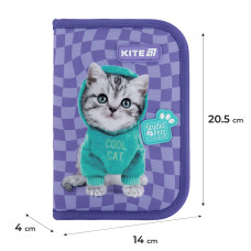 Пенал "Kite" /SP25-622H-2/ 1 від., 2 відв., з наповненням 622H-2 Studio Pets (1/42)