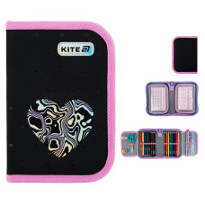 Пенал "Kite" /K25-622H-3/ 1 від., 2 відв., з наповненням 622H Love is (1/42)