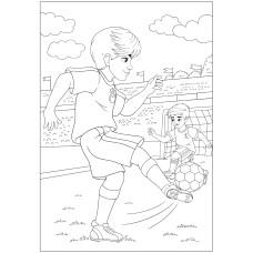 Розмальовка А4/12стор "1В" /743315/ "Football" (1/100)