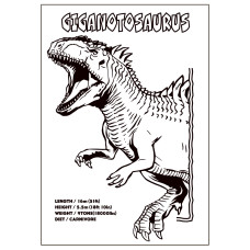 Розмальовка А4/12стор "Yes" /743275/ "Jurassic park 2" (1/100)