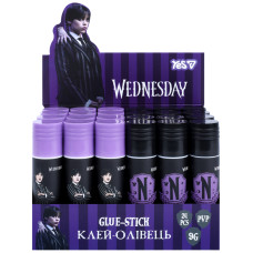 Клей-олівець   9 гр. (PVР) "YES" /320312/ "Wednesday" (24/576)