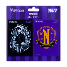 Магніти "YES" /708811/  "Wednesday", 6х9 см, 2 шт (1/10/500)