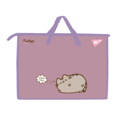 Папка-портфель А3 "Yes" /492280/ "Pusheen" з ткан. ручк. (1/12/24)