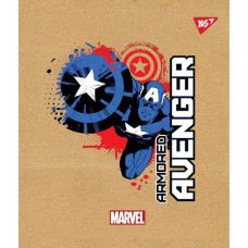 Зошит уч. "YES" 12арк.# /765068/ "Marvel. Avenger" крафт, білила (10/250)
