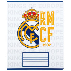 Зошит уч. "Kite" 12арк.# /RL26-232/ софт тач + УФ лак, FC Real Madrid (25/600)