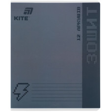 Зошит уч. "Kite" 12арк.# /K26-232/ софт тач + УФ лак об'ємний, KITE (25/600)