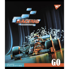 Зошит уч. "YES" 48арк.== /766881/ "Racing championship" мат. ВДЛ+УФ-виб.+мікроембосінг (5/100)