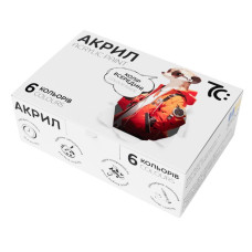 Набір акрилових фарб "7C:" /7C50601/ 6кол.*10мл (1/18)