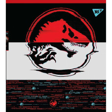 Зошит уч. "YES" 48арк.# /765325/ "Jurassic world. Science gone wrong"  Ірідіум+гібр.виб.лак (5/100)