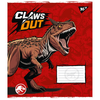 Зошит уч. "YES" 12арк.== /767225/ "Jurassic world" (25/500)