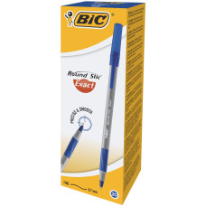 Ручка кулькова "BIC" Round Stic Exact /918543/ /879/ синя (20/320/360)