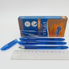 Ручка кулькова "JO" 5022 "Easy Office" СИНЯ, з гум. грип, 0.7 мм (12/144) Ручка кулькова "JO" 5022 "Easy Office" СИНЯ, з гум. грип, 0.7 мм (12/144)