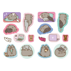 Наліпки 2D "YES" /708841/ "Pusheen" (1/10)