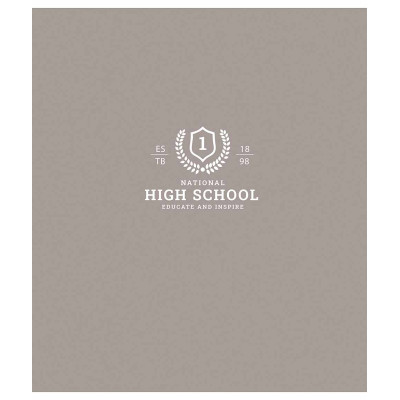 Зошит уч. "Genius" 12арк.== /2908L/ "High School" виб.УФ (нейт) (30/300)