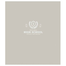 Зошит уч. "Genius" 12арк.== /2908L/ "High School" виб.УФ (нейт) (30/300)