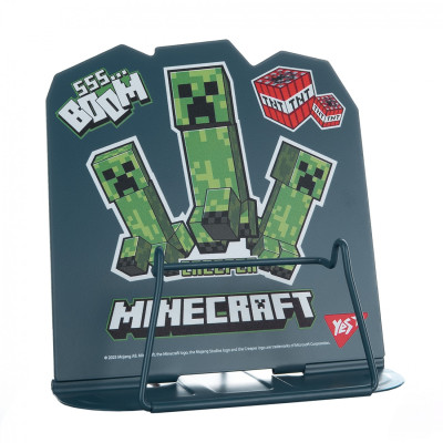 Підставка для книжок металева "Yes" /470525/  фігурна "Minecraft.Creeper" (1/40/80)