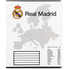 Зошит уч. "Kite" 18арк.# /RL26-236/ софт тач + УФ лак, FC Real Madrid (20/400)