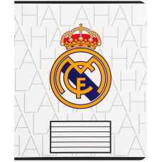 Зошит уч. "Kite" 18арк.# /RL26-236/ софт тач + УФ лак, FC Real Madrid (20/400)