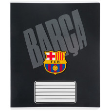 Зошит уч. "Kite" 18арк.# /BC26-236/ софт тач + УФ лак, FC Barcelona (20/400)