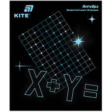 Зошит уч. "Kite" 48арк.# /K26-240-3/ ПРЕДМЕТКА софт тач+УФ, Lumen, алгебра (10/200) Зошит уч. "Kite" 48арк.# /K26-240-3/ ПРЕДМЕТКА софт тач+УФ, Lumen, алгебра (10/200)