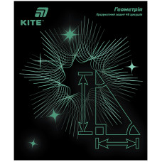 Зошит уч. "Kite" 48арк.# /K26-240-1/ ПРЕДМЕТКА софт тач+УФ, Lumen, геометрія (10/200) Зошит уч. "Kite" 48арк.# /K26-240-1/ ПРЕДМЕТКА софт тач+УФ, Lumen, геометрія (10/200)