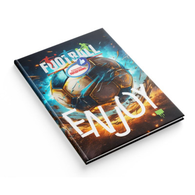 Щоденник шкільний "Класний" тв.обкл. /1В3134/  80стор. 170х240 мм "Football" (1/20)