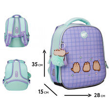 Рюкзак каркасний "YES" /559850/ H-100 Pusheen the Cat 35*28*15см (1/4)
