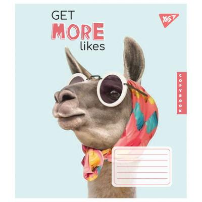 Зошит уч. "YES" 24арк.# /767289/ "Get more likes" (20/320)