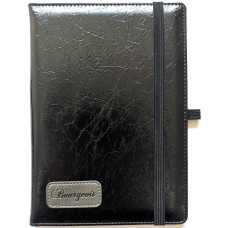 Блокнот на гумці "Bourgeois" А5/160 шкірзам Тв.обкл. /N9721/ вн.бл.70г, # (1/30) Блокнот на гумці "Bourgeois" А5/160 шкірзам Тв.обкл. /N9721/ вн.бл.70г, # (1/30)