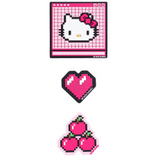 Нашивка "Kite /HK25-3012-2/ на липучці, 3 шт., 3012-2 Hello Kitty (1/30)