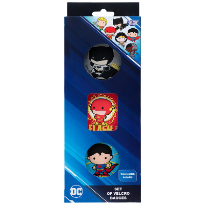 Нашивка "Kite /DC25-3012/ на липучці, 3 шт., 3012 DC Batman (1/30)