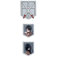 Нашивка "Kite /AT25-3012/ на липучці, 3 шт., 3012 Attack on Titan (1/30)