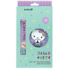Набір нашивка та підвіска "Kite" /HK25-3010-1/ 2 шт., 3010-1 Hello Kitty (1/30) Набір нашивка та підвіска "Kite" /HK25-3010-1/ 2 шт., 3010-1 Hello Kitty (1/30)