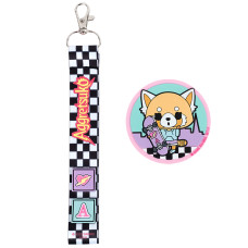 Набір нашивка та підвіска "Kite" /AR25-3010-1/ 2 шт., 3010-1 Aggretsuko (1/30)