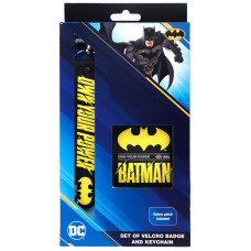 Набір нашивка та підвіска "Kite" /DC25-3010/ 2 шт., 3010 DC Batman (1/30) Набір нашивка та підвіска "Kite" /DC25-3010/ 2 шт., 3010 DC Batman (1/30)