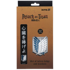 Набір нашивка та підвіска "Kite" /AT25-3010/ 2 шт., 3010 Attack on Titan (1/30) Набір нашивка та підвіска "Kite" /AT25-3010/ 2 шт., 3010 Attack on Titan (1/30)