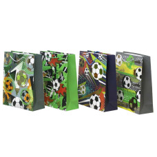 Пакет подарунковий 26*32*12см "WB" /8087M/ Football (12)