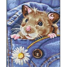 Алмазна мозаїка "Go to art" /178421/ "Кишеньковий друг" 21*25см на картоні 5D 