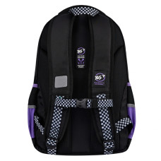 Рюкзак шкільний "YES" /559923/ TS-48 Purple Hearts 45*31*15см (1/15)