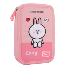 Пенал твердий "YES" /533638/ 2 відділ. HP-01 Line Friends Pretty Choco and Cony 13*21*4см (1/48) Пенал твердий "YES" /533638/ 2 відділ. HP-01 Line Friends Pretty Choco and Cony 13*21*4см (1/48)